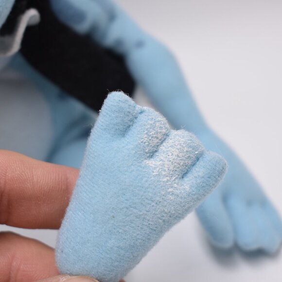 2005 The Annoying Thing 9" Plush Crazy Frog Biker W/Sound - Tested Works - Picture 10 of 16